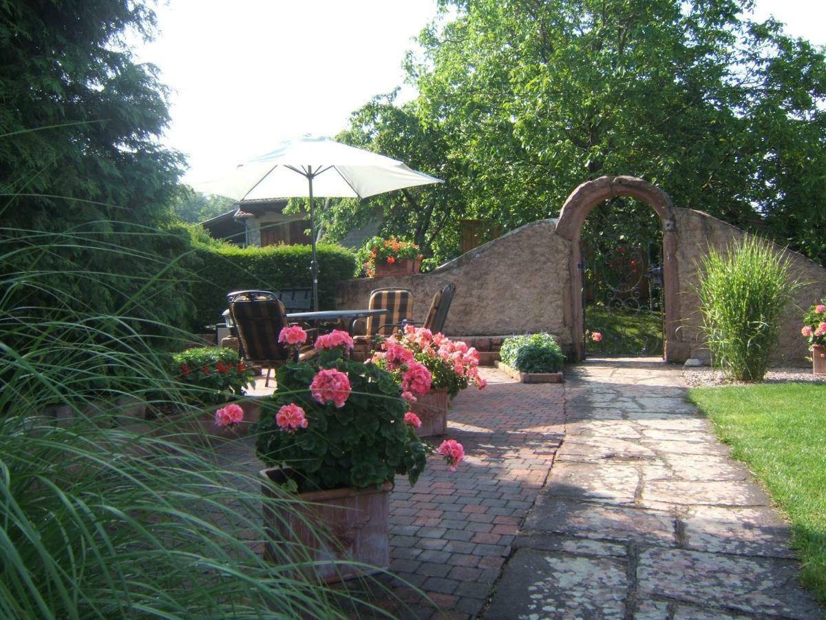 La Maison Fleurie Dieffenbach-au-Val Buitenkant foto