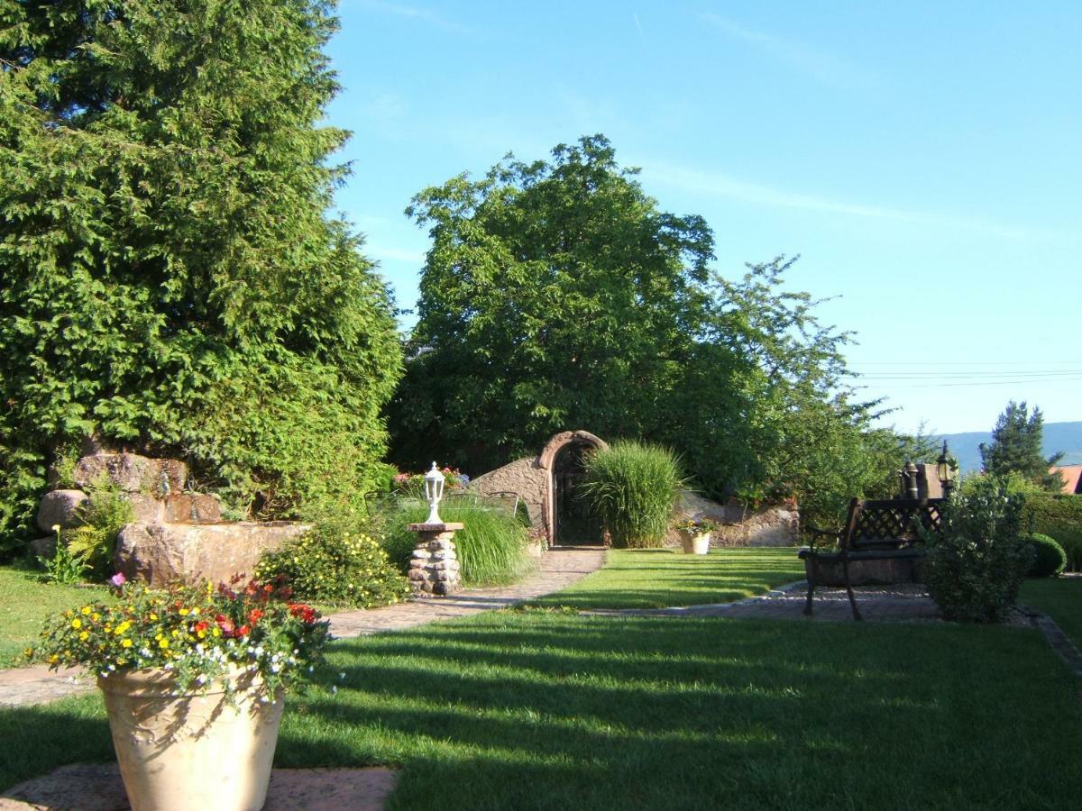 La Maison Fleurie Dieffenbach-au-Val Buitenkant foto