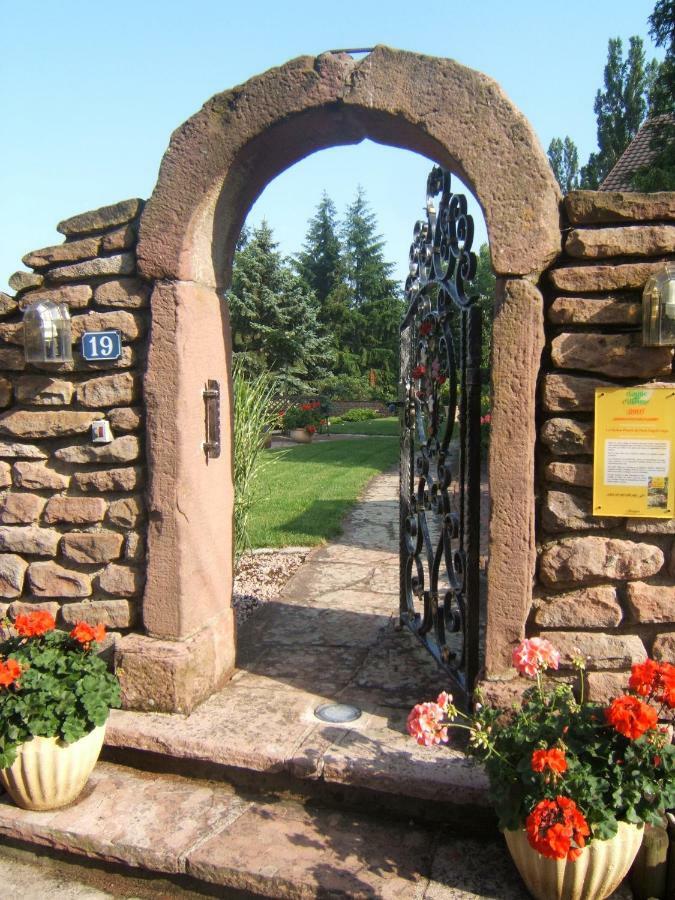 La Maison Fleurie Dieffenbach-au-Val Buitenkant foto